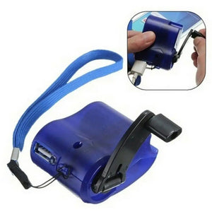 Manual Generator Outdoor Emergency Phone Charger Survival Gear Hand Crank Generator USB Mobile Phone Charger